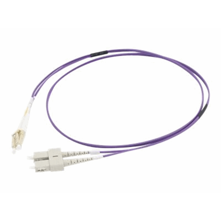 Cbl/20m LC/SC OM4 LSZH Fibre Patch-Viol