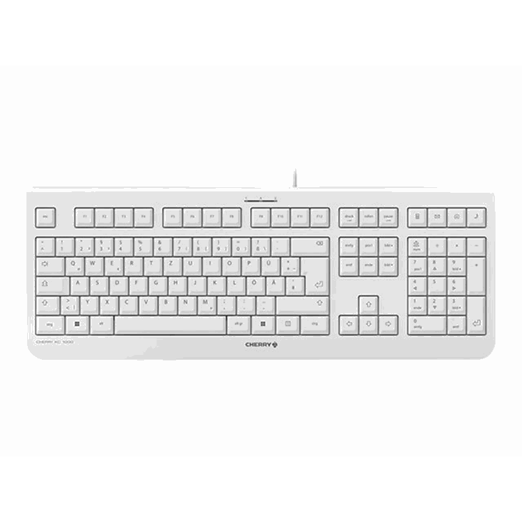 CHERRY KC1000 corded Keyboard grey (DE)