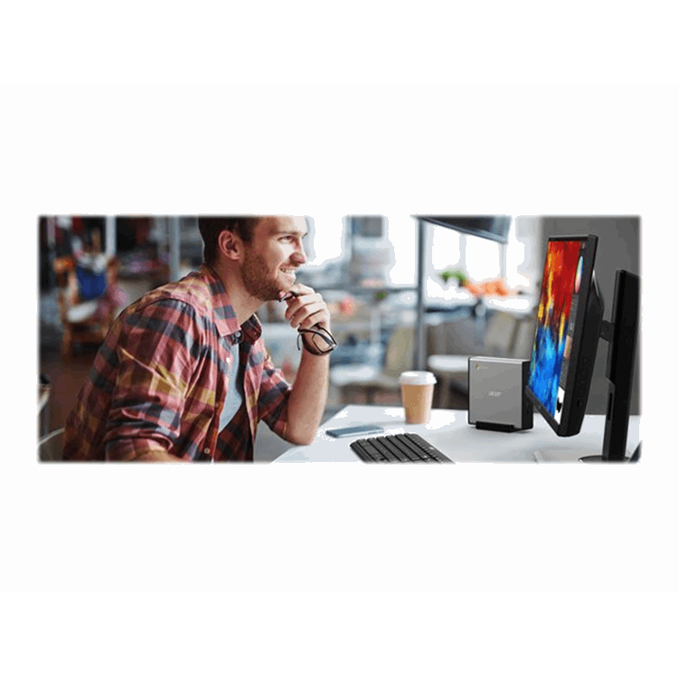 Chromebox CXi4 i1408 - 5205U - 8GB DDR4- 32GB eMMC -  UHD Graphics - No ODD -Wi-Fi 6 AX 201 (2x2) + 