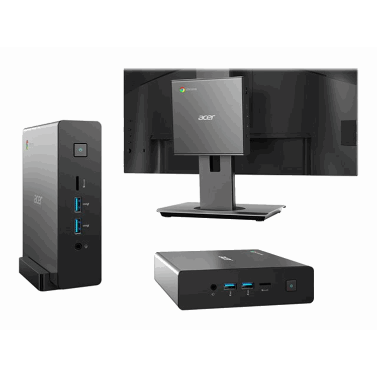 Chromebox CXi4 i1408 - 5205U - 8GB DDR4- 32GB eMMC -  UHD Graphics - No ODD -Wi-Fi 6 AX 201 (2x2) + 