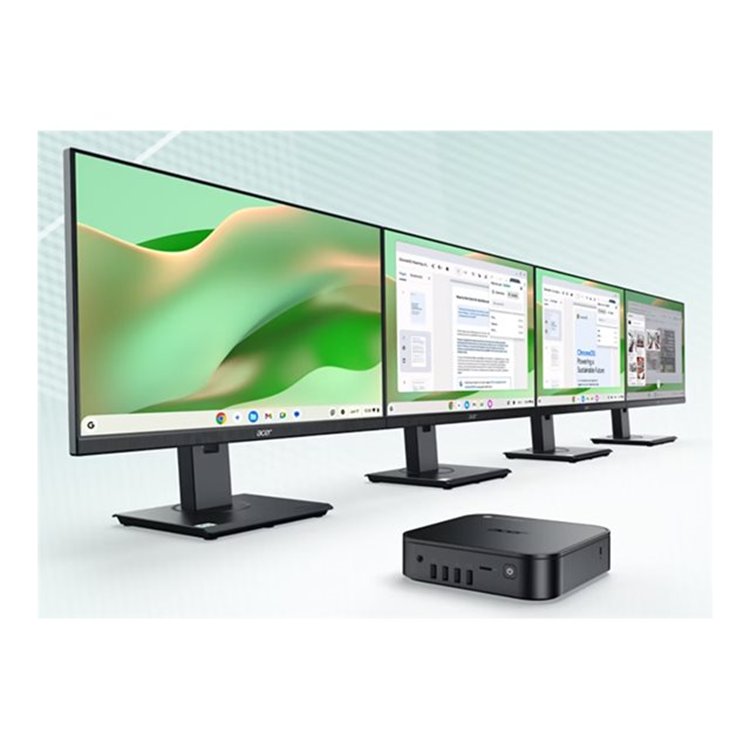 Chromebox CXI6 i5530 - Intel Core 5 120U - 16GB DDR4 - 256GB PCIe NVMeSSD - Intel Graphics - Wi-Fi 6 Chromebox CXI6 i5530 - Intel Core 5 120U - 16GB DDR4 - 256GB PCIe NVMeSSD - Intel Graphics - Wi-Fi 6