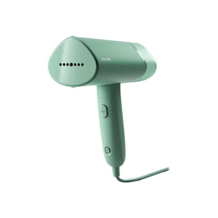 Clothes steamer 1000W @220V 100ml detachable water tank pouch desert green
