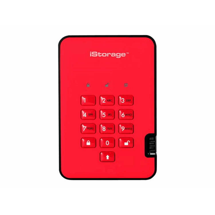 diskAshur2 256bit 1TB Red