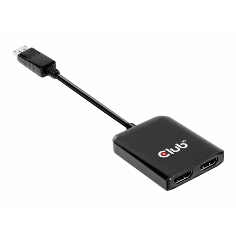 DP 1.4 TO 2 HDMI  SUPPORTS UP TO 2 4K60HZ - USB POWERED