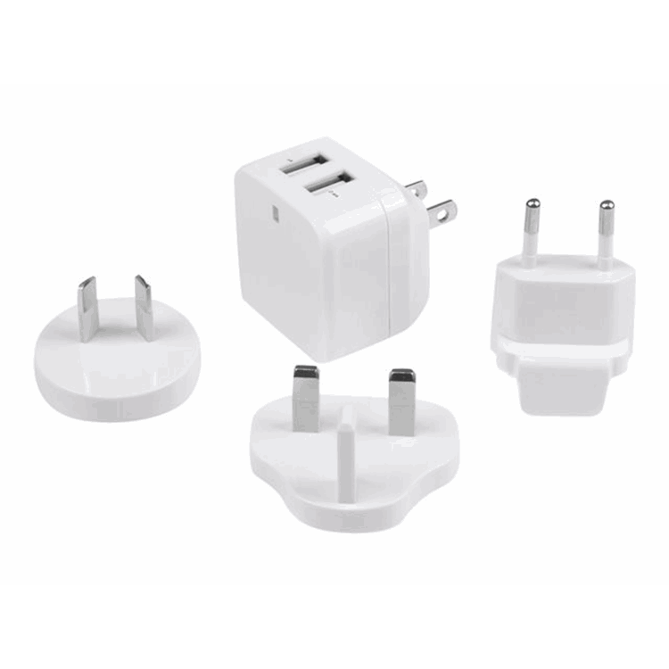 Dual Port USB Wall Charger 17W / 3.4A