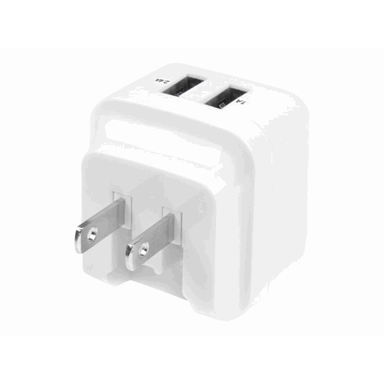 Dual Port USB Wall Charger 17W / 3.4A