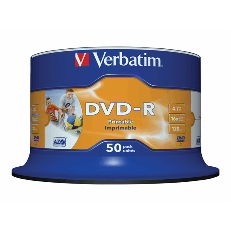 DVD-R/4.7GB 16xspd 50Spindle print