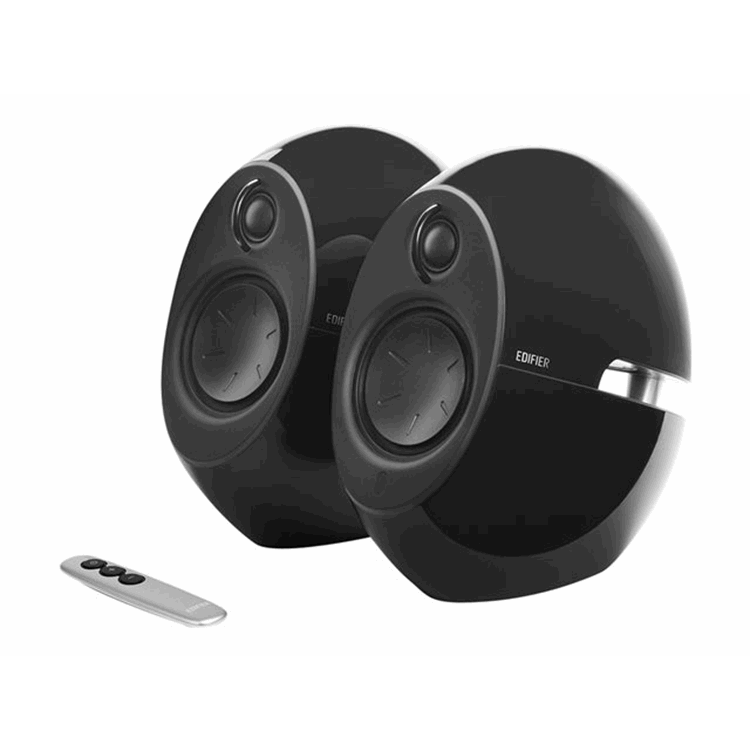 E25HD - 2.0 Design speakerset / Zwart