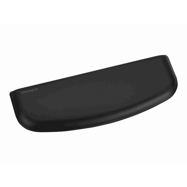 ErgoSoft Wrist Rest Flat Cmpct Kybrd Blk