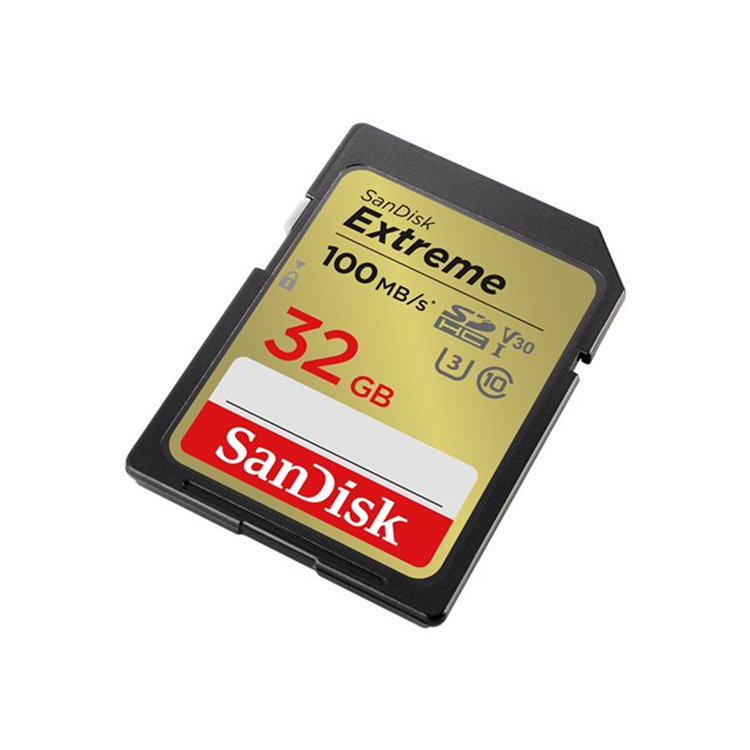 Extreme 32GB Memory Card up to 100MB/s 1