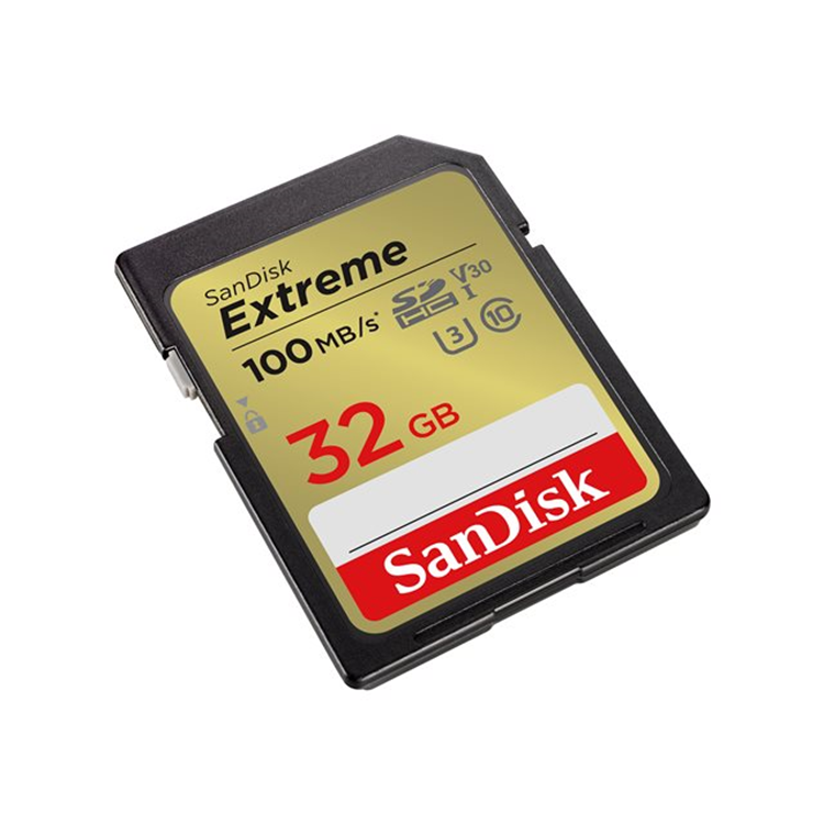 Extreme 32GB Memory Card up to 100MB/s 1