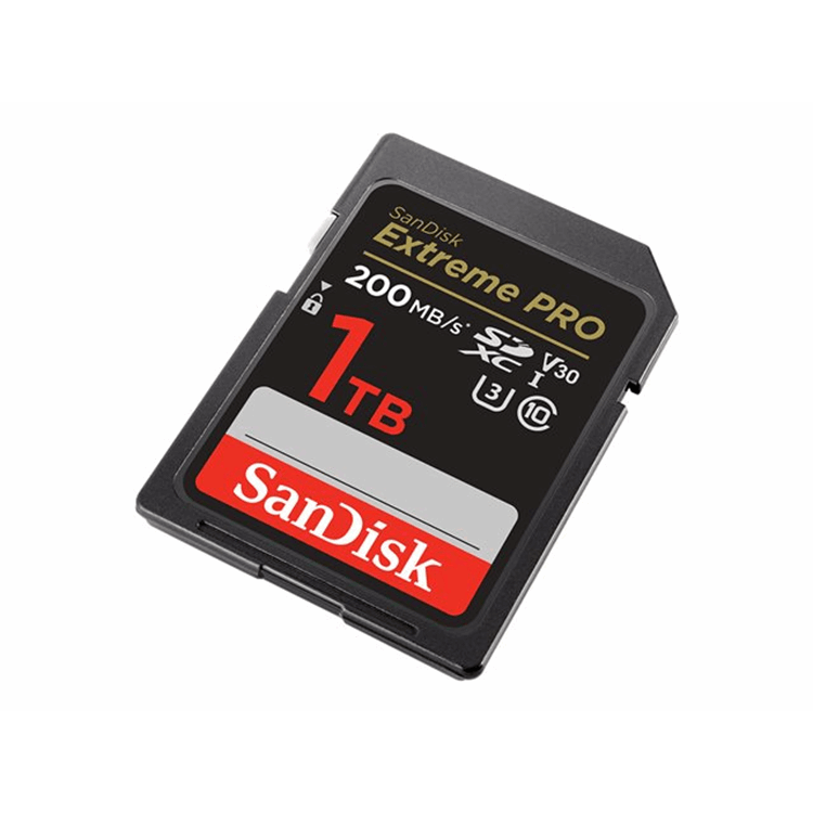 Extreme PRO 1TB SDHC Memory Card 200MB/s