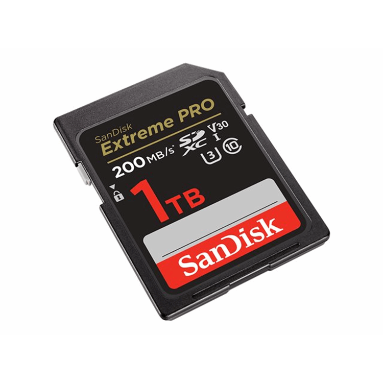 Extreme PRO 1TB SDHC Memory Card 200MB/s