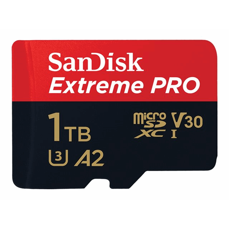 Extreme PRO microSDXC 1TB+SD Adapter A2