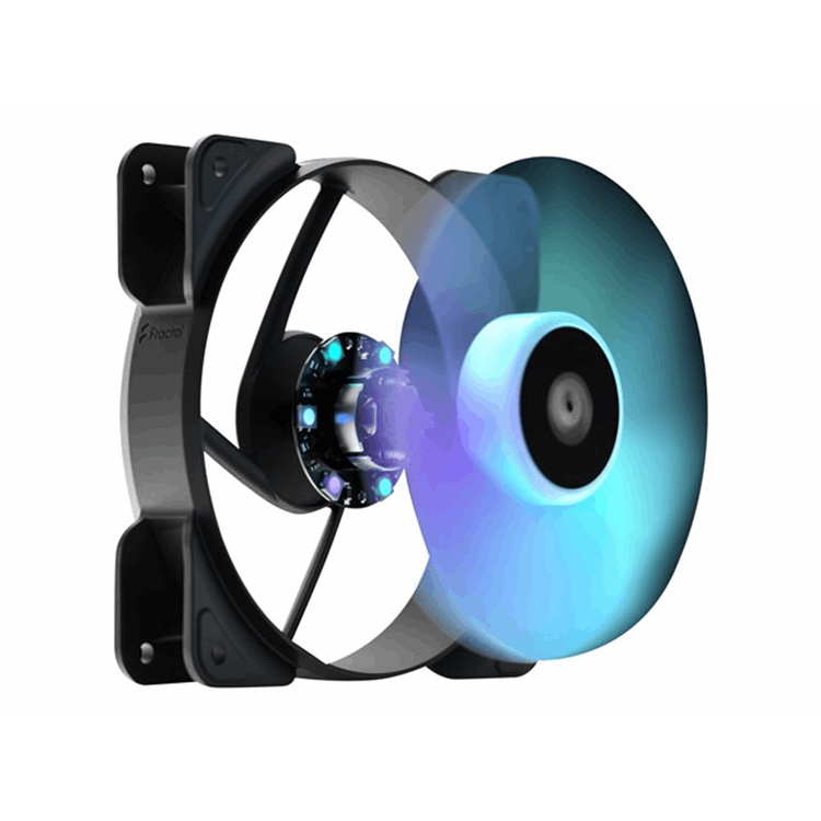 FAN Aspect 14 RGB PWM Black Frame