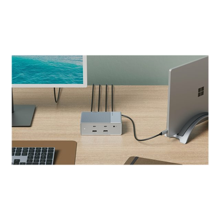 GEN2 15-in-1 USB-C Docking Station Silve