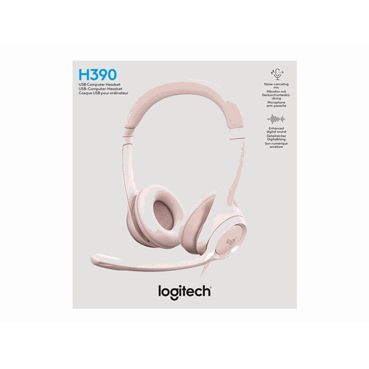 H390 USB Computer Headset -ROSE-EMEA-914