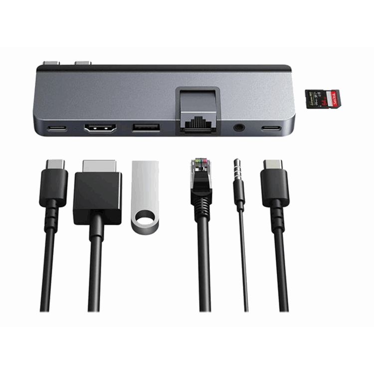 HD7-in-2 USB-C Hub for MBPro21