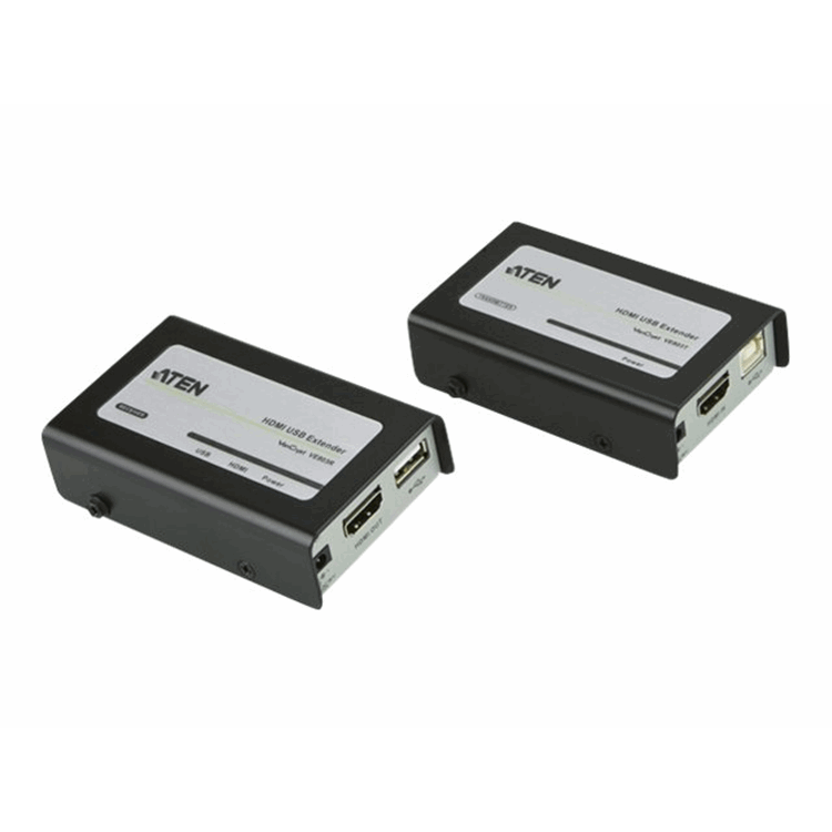 HDMI Extender HDMI + USB over Cat5e Extender (60m)
