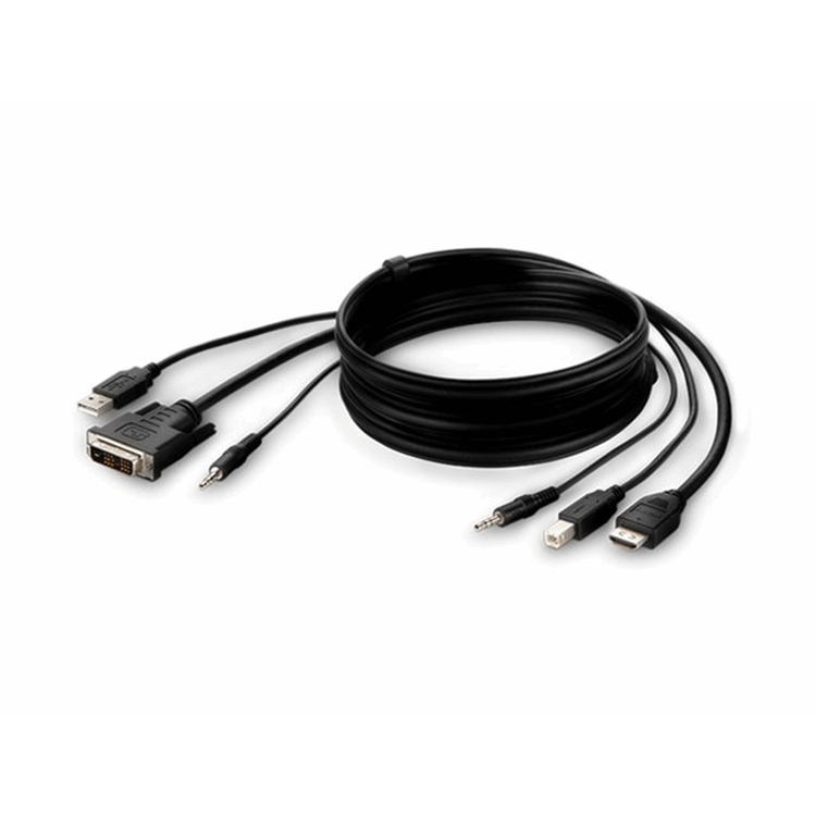 High Retention KVM Combo Cable 1.8m