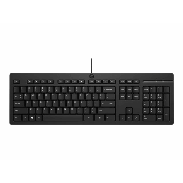 HP 125 USB WD Keyboard (Bulk 12) Europe