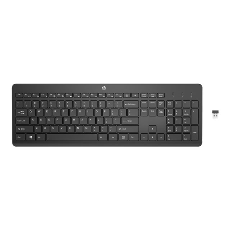 HP 230 Wireless Keyboard Black EURO HP 230 Wireless Keyboard Black EURO