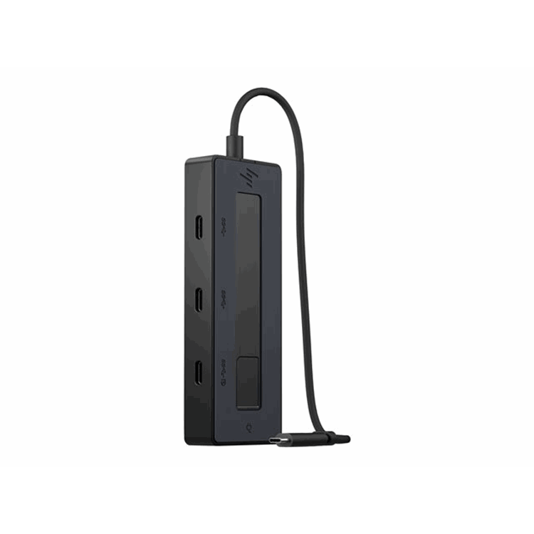 HP 4K USB-C Multiport Hub EMEA-INTL EN L