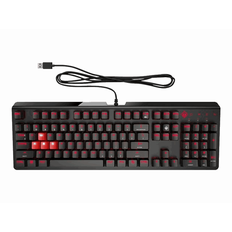 HP Encoder Gaming Red Keyboard