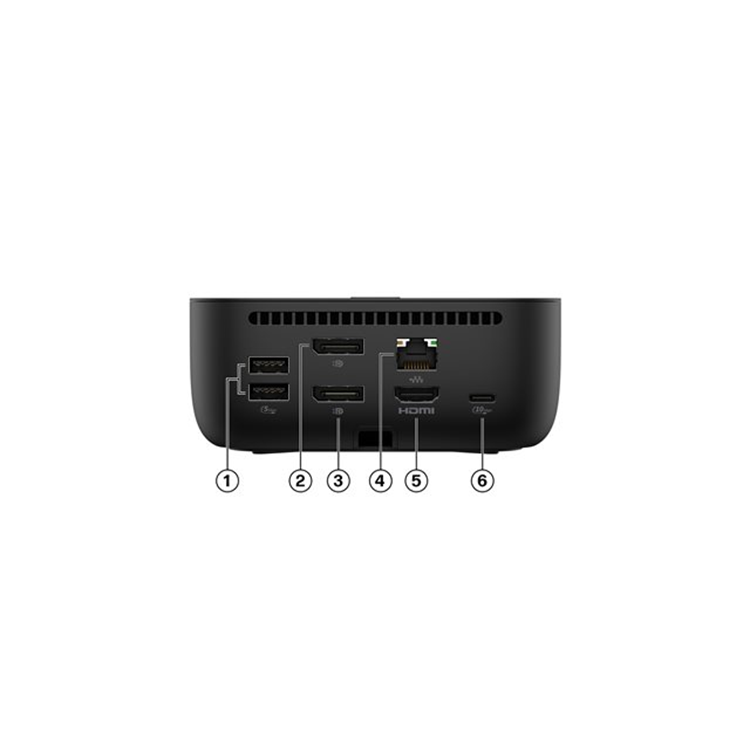 HP USB-C 100W G6 Dock EMEA-INTL EN Loc-E