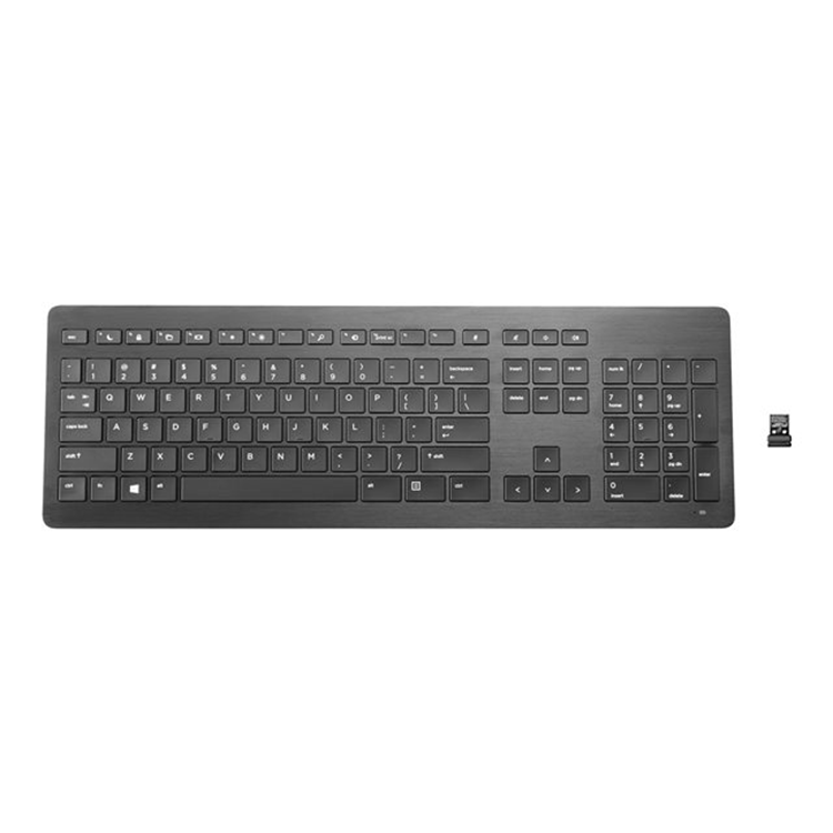 HP Wireless Premium Keyboard Europe - English localization