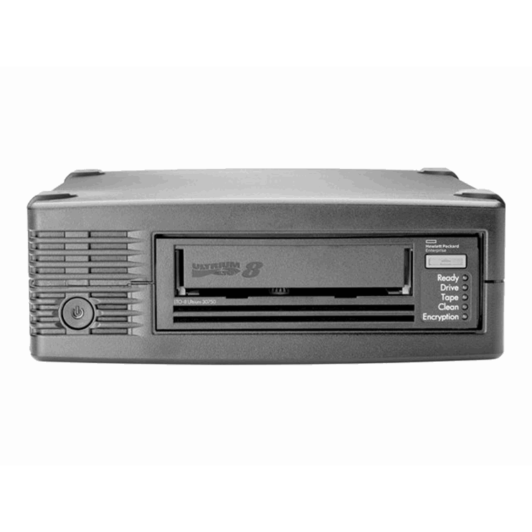 HPE LTO-8 Ultrium 30750 Ext Tape Drive E
