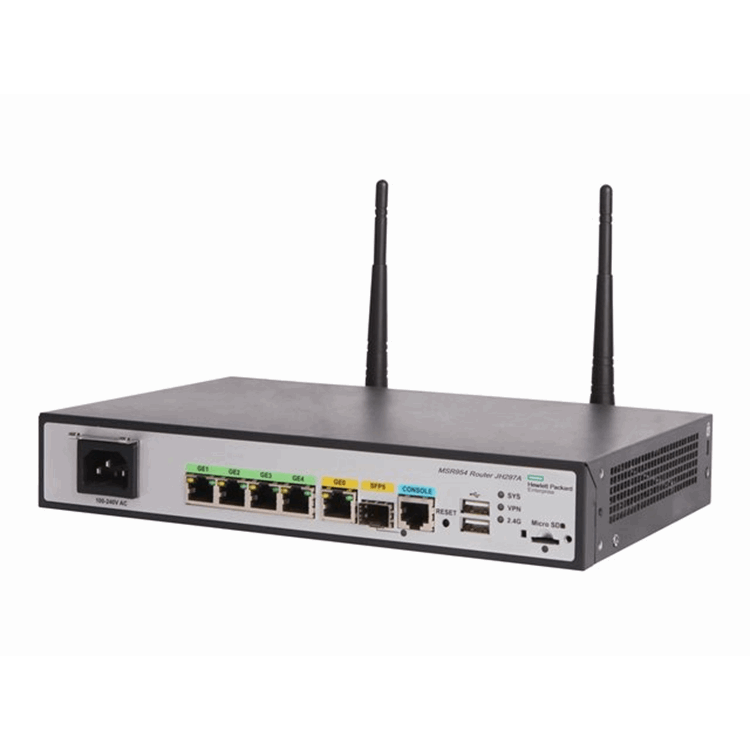 HPE MSR954-W 1GbE SFP (WW) Router