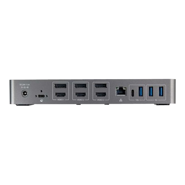 Hybrid USB-C USB-A Dock - Triple 4K 60Hz