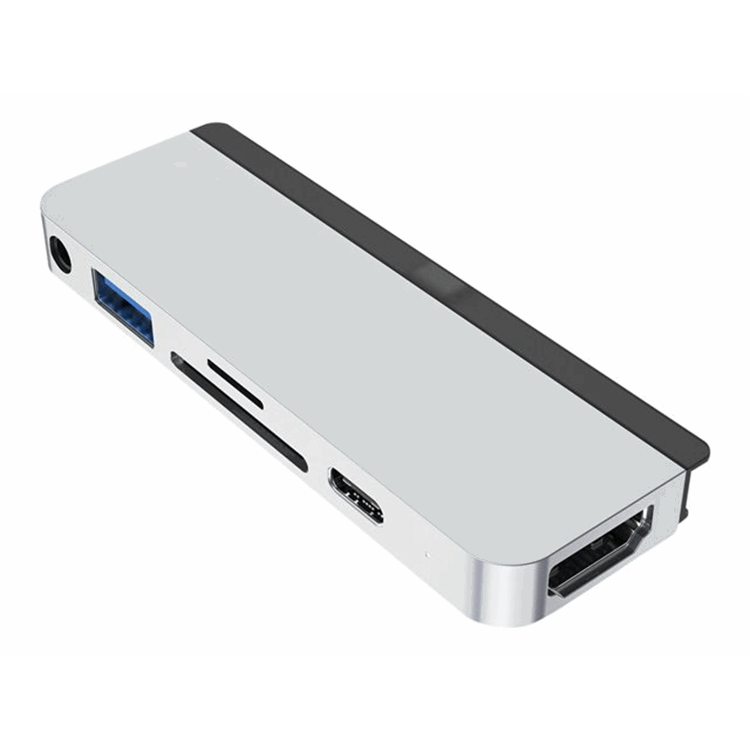 Hyper 6-in-1 iPad Pro USB-C Hub Silver