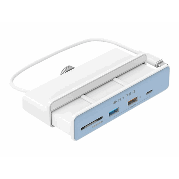 HyperDrive 6-in-1 USB-C hub for iMac