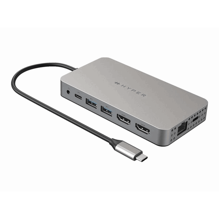 HyperDrive HDMI 10in1 Tr Dock M1 MacBook