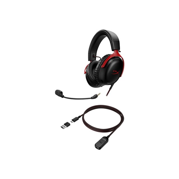 HyperX Cloud III BLK/RED GAM HEADSET