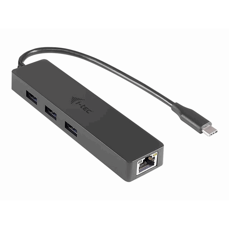 i-tec USB-C Slim HUB + GLAN