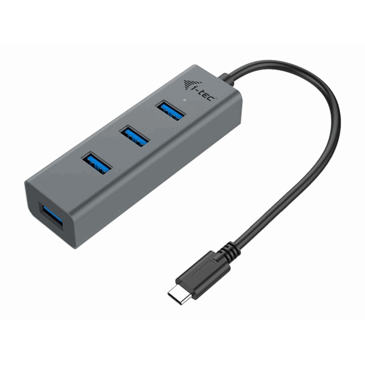 i-tec USB-C Metal 4-port HUB