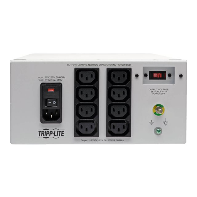 Isolator Series Dual-Voltage 115/230V 10