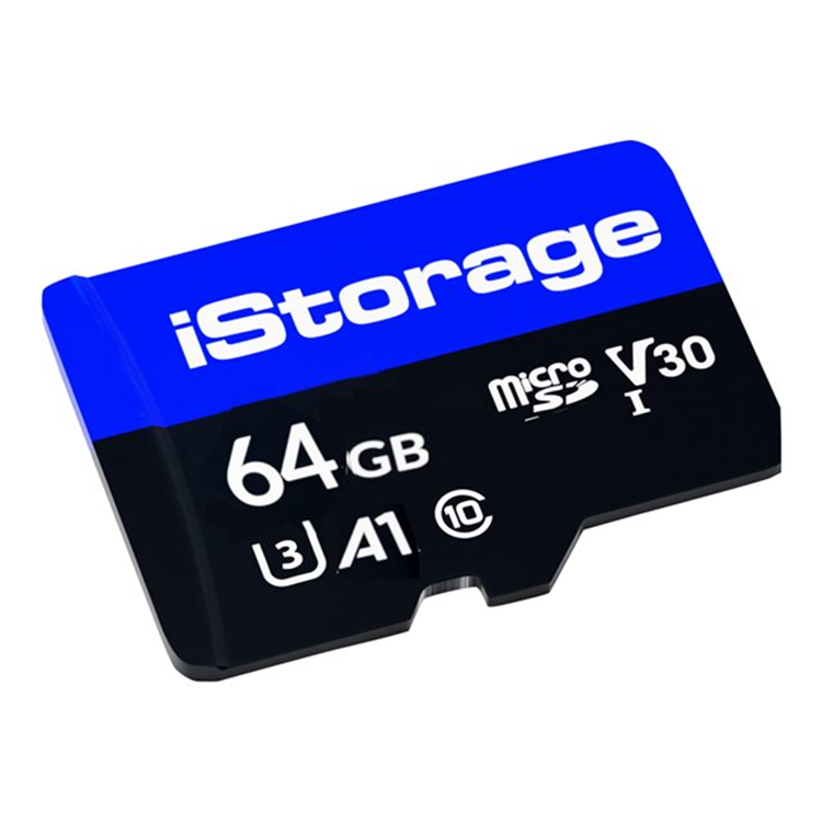 iStorage microSD Card 64GB 3 pack