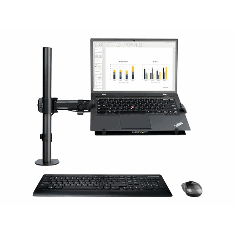 Laptop Desk Mount Monitor & Laptop Arm