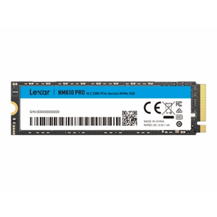 Lexar NM610 PRO 1TB M.2 2280 PCIe Gen3x4