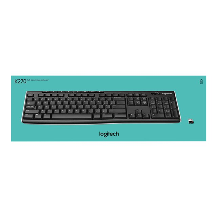 LOGI K270 Wireless Keyboard (UK)