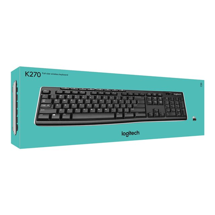 LOGI K270 Wireless Keyboard (UK)
