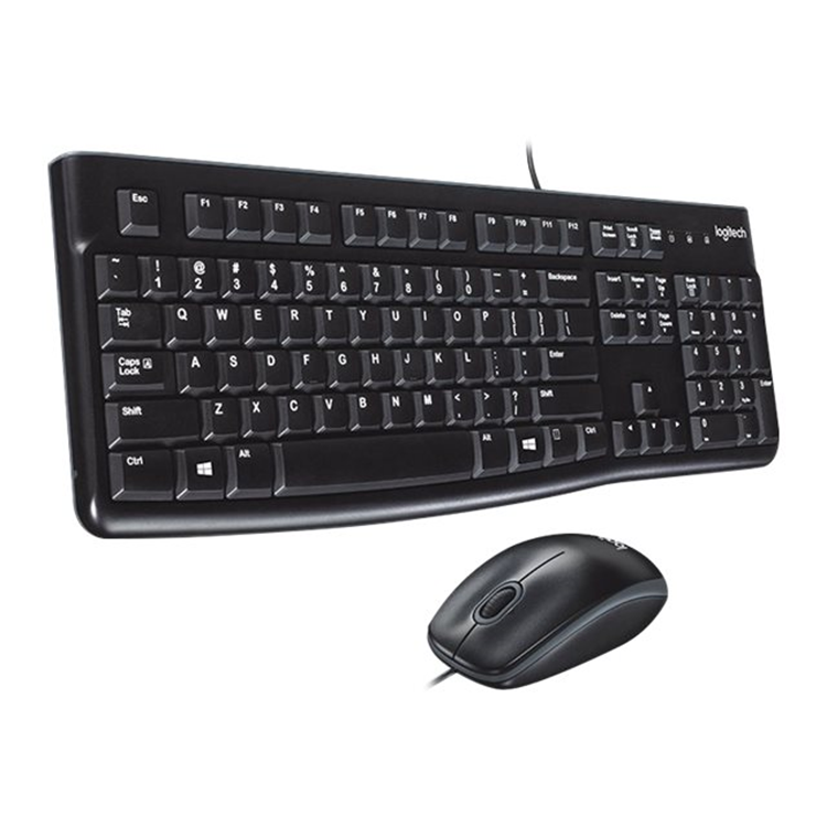 LOGI MK120 corded Desktop black (CH)