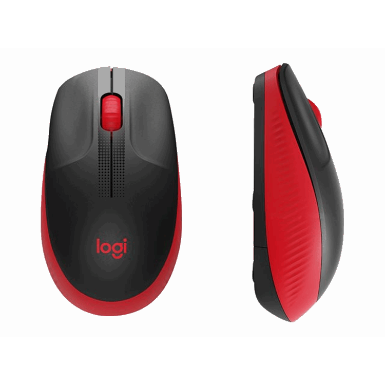 M190 Full-size wireless mouse RED EMEA