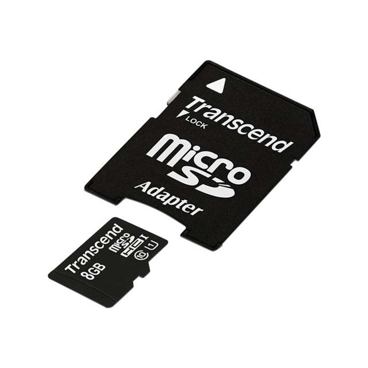 MicroSDHC 8GB Class10 UHS-I U1 withAdap