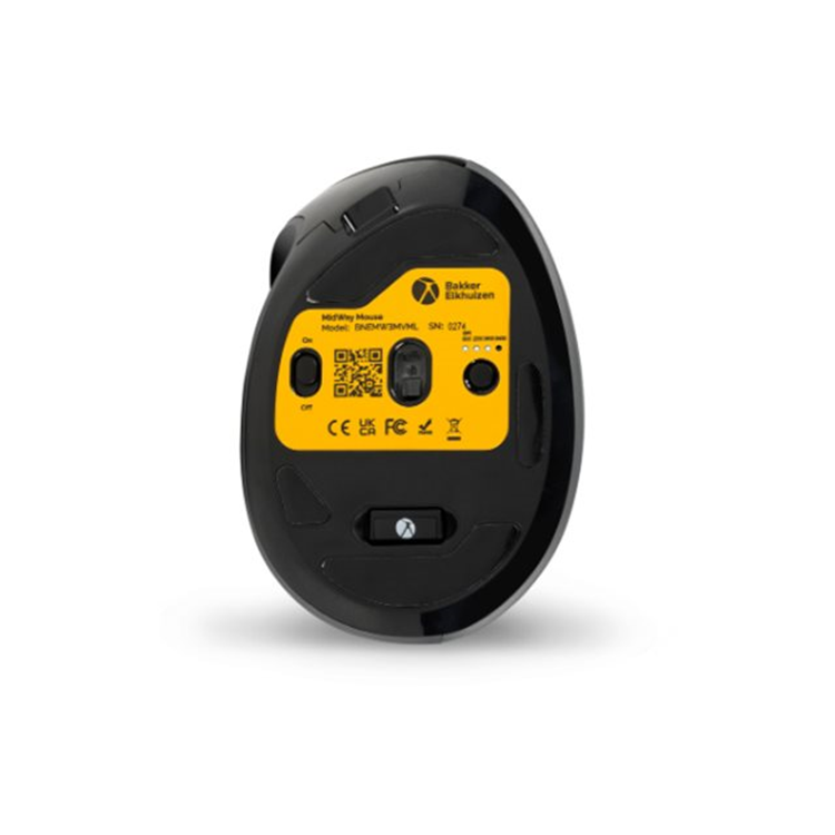 MidWay 3-Mode Vertical Mouse Left