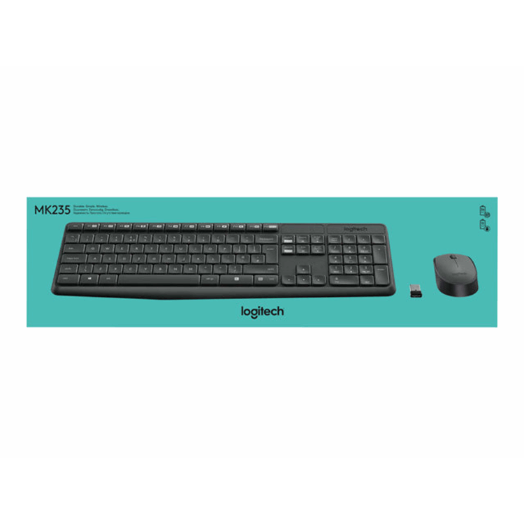 MK235 Wireless Keyboard / Mouse Combo